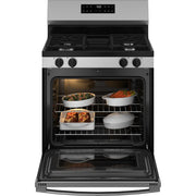 GE 30-inch Freestanding Gas Range with SmartHQ™ GGF400PVSS