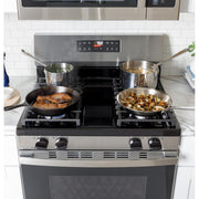 GE 30-inch Freestanding Gas Range with SmartHQ™ GGF400PVSS