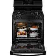 GE 30-inch Freestanding Gas Range with SmartHQ™ GGF400PVBB