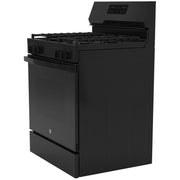 GE 30-inch Freestanding Gas Range with SmartHQ™ GGF400PVBB
