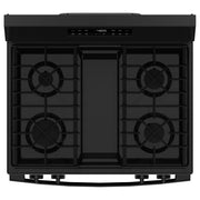 GE 30-inch Freestanding Gas Range with SmartHQ™ GGF400PVBB