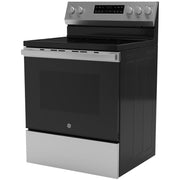 GE 30-inch Freestanding Electric Range GRF500PVSS