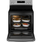 GE 30-inch Freestanding Electric Range GRF500PVSS