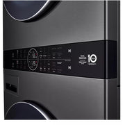 LG Stacked Washer/Dryer Electric Laundry Center with Wi-Fi WKHC252HBA