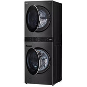 LG Stacked Washer/Dryer Electric Laundry Center with Wi-Fi WKHC252HBA