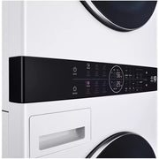 LG Stacked Washer/Dryer Electric Laundry Center with Wi-Fi WKHC252HWA