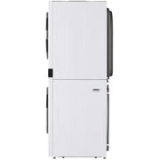 LG Stacked Washer/Dryer Electric Laundry Center with Wi-Fi WKHC252HWA