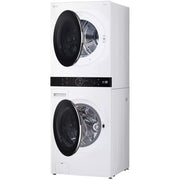 LG Stacked Washer/Dryer Electric Laundry Center with Wi-Fi WKHC252HWA