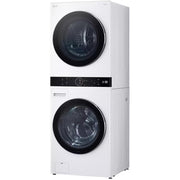 LG Stacked Washer/Dryer Electric Laundry Center with Wi-Fi WKHC252HWA