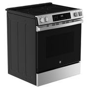 GE 30-inch Slide-in Electric Range with Convection Technology GRS600AVFS