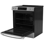 GE 30-inch Slide-in Electric Range with Convection Technology GRS600AVFS