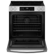 GE 30-inch Slide-in Electric Range with Convection Technology GRS600AVFS