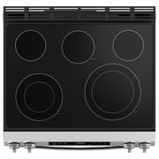 GE 30-inch Slide-in Electric Range with Convection Technology GRS600AVFS