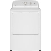 GE 7.2 cu. ft. Electric Dryer with Reversible Door GTD38EASWWS