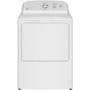 GE 6.2 cu. ft. Gas Dryer with Reversible Door GTX38GASWWS