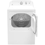 GE 6.2 cu. ft. Gas Dryer with Reversible Door GTX38GASWWS