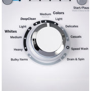 GE 4.0 cu. ft. Top Loading Washer with Stainless Steel Basket GTW325ASWWW