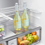Samsung Bespoke 36-inch, 28.6 cu. ft. Freestanding 4-Door Refrigerator with Wi-Fi RF29DB9600QLAA