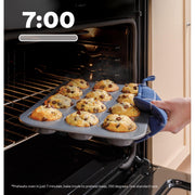 GE 30-inch Freestanding Electric Range with Convection Technology GRF600AVSS