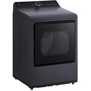 LG 7.3 cu. ft. Gas Dryer with EasyLoad™ Door and AI Sensing DLGX8601BE