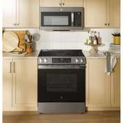 GE 30-inch Slide-in Electric Range with Convection Technology GRS60LAVFS