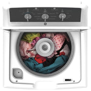 GE 4.3 cu. ft. Top Loading Washer with Stainless Steel Basket GTW525ACWWB