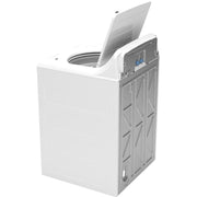 GE 4.3 cu. ft. Top Loading Washer with Stainless Steel Basket GTW525ACWWB