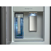 Samsung 36-inch, 22.5 cu. ft. Counter Depth French 4-Door Refrigerator with Beverage Center™ RF23DB9600QLAA