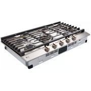 LG STUDIO 36-inch Built-in Gas Cooktop with UltraHeat™ Dual Burner CBGS3628N