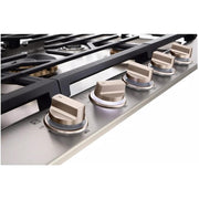 LG STUDIO 36-inch Built-in Gas Cooktop with UltraHeat™ Dual Burner CBGS3628N