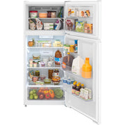 Frigidaire 27 9/16-inch, 16 cu. ft. Freestanding Top Freezer Refrigerator FRTE1622AW