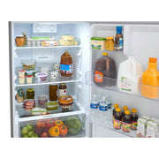 Frigidaire 27 9/16-inch, 16 cu. ft. Freestanding Top Freezer Refrigerator FRTE1622AS