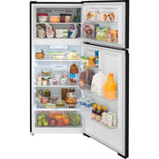 Frigidaire 27 9/16-inch, 16 cu. ft. Freestanding Top Freezer Refrigerator FRTE1622AB