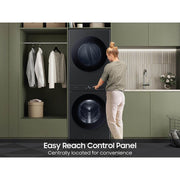 Samsung Bespoke AI Laundry Hub™ 4.6 cu. ft. Large Capacity Single Unit Washer with Flex Auto Dispense System and 7.6 cu. ft. Gas Dryer WH46DBH500GV/A3
