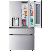 LG 36-inch 28.6 cu. ft. Freestanding French 4-Door Refrigerator with Smart InstaView® LF29S8365S