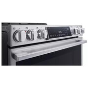 LG STUDIO 30-inch Slide-in Induction Range with Air Fry Technology LSIS6338FE