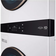 LG STUDIO Stacked Washer/Dryer Electric Laundry Center with Allergiene® Cycle SWWE50W4