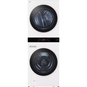 LG STUDIO Stacked Washer/Dryer Gas Laundry Center with Allergiene® Cycle SWWG50W4