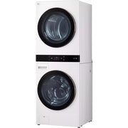 LG STUDIO Stacked Washer/Dryer Gas Laundry Center with Allergiene® Cycle SWWG50W4