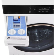 LG STUDIO Stacked Washer/Dryer Gas Laundry Center with Allergiene® Cycle SWWG50W4