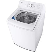 LG 4.3 cu. ft. Top Loading Washer with TurboDrum™ Technology WT6100CW