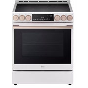 LG STUDIO Studio 30-inch Slide-in Induction Range with Air Fry Technology LSIS6338NE