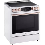 LG STUDIO Studio 30-inch Slide-in Induction Range with Air Fry Technology LSIS6338NE