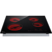 LG 24-inch Compact Electric Cooktop CBED2415B