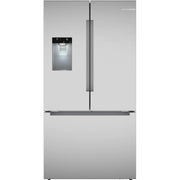 Bosch 36-inch, 26 cu. ft. French 3-Door Refrigerator B36FD10ENS