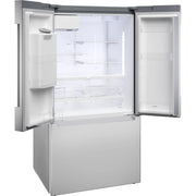 Bosch 36-inch, 26 cu. ft. French 3-Door Refrigerator B36FD10ENS