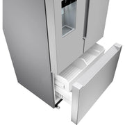 Bosch 36-inch, 26 cu. ft. French 3-Door Refrigerator B36FD10ENS