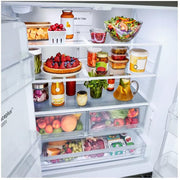 LG 36-inch, 23.7 cu. ft. Counter-Depth French 3-Door Refrigerator with Wi-Fi LF24Z6530S