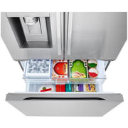 LG 36-inch, 23.7 cu. ft. Counter-Depth French 3-Door Refrigerator with Wi-Fi LF24Z6530S