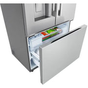 LG 36-inch, 23.7 cu. ft. Counter-Depth French 3-Door Refrigerator with Wi-Fi LF24Z6530S